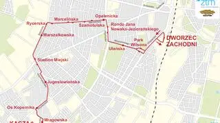 Inaczej pojedzie również autobus 45
