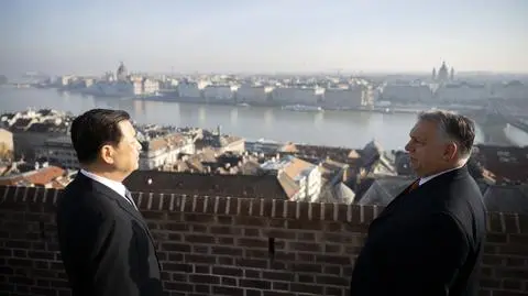 Wang Xiaohong i Viktor Orban