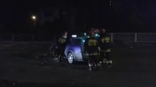 Policjanci kierowali ruch sąsiednimi ulicami w mieście