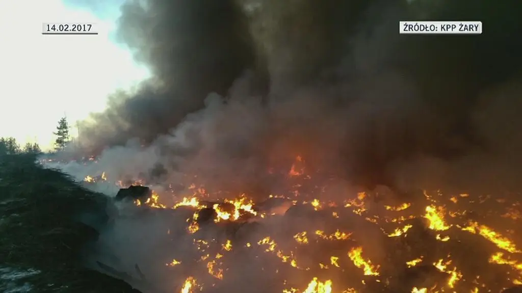 Prace po pożarze w Brożku trwały prawie 2 miesiące