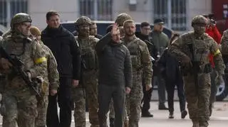 Wołodymyr Zełenski odwiedził Chersoń 