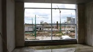 Prace nad budową zajezdni