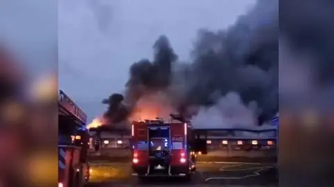 Pożar na fermie świń. Strażacy znaleźli zwłoki