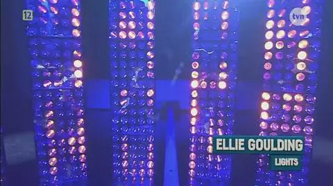 Kinga i Anna w piosence Lights Ellie Goulding
