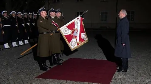 Antoni Macierewicz razem z Tomaszem Siemoniakiem w MON