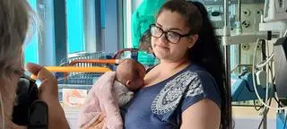 Lekarze uratowali dziecko, które urodziło się z guzem ważącym ponad 3 kg