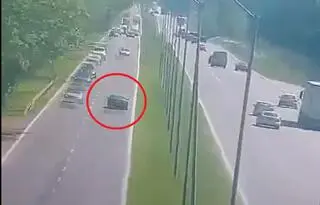 Nie zatrzymał się do kontroli i uciekał pod prąd. Szczecin