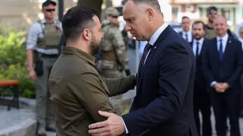 Prezydenci Andrzej Duda i Wołodymyr Zełenski oddali hołd ofiarom Wołynia w 80. rocznicę Rzezi Wołyńskiej