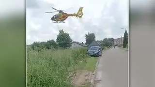 Dziecko trafiło do szpitala 