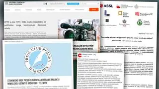 Organizacje pozarządowe, dziennikarze i środowiska biznesowe krytykują ustawę anty-TVN