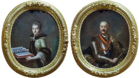 Jan Klemens Branicki i Izabela Branicka