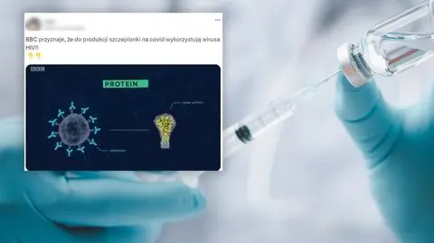 BBC potwierdza, że do szczepionek na COVID-19 wstrzykują wirus HIV? Nieprawda