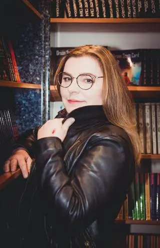 Violetta Ozminkowski-Daukszewicz, autorka książki "Maria Czubaszek. W coś trzeba nie wierzyć"