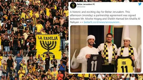 Szejk kupił klub z Jerozolimy. "Idziemy w kierunku braterstwa"