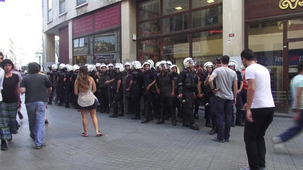 Turecka policja