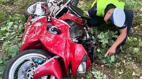 Zginął 25-letni motocyklista.