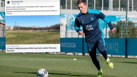 Milik nie zapomina o swoich korzeniach. Kupił stadion w Katowicach