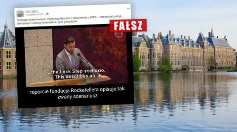 "Holenderski polityk demaskuje Fundację Rockefellera"? Wystąpienie pełne przekłamań