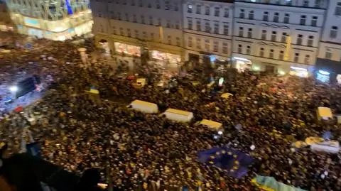 Manifestacja poparcia dla Ukrainy (Praga, 04.03.2022)