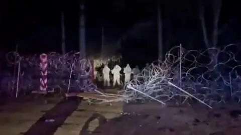 Migranci przekroczyli granicę, "wszyscy zostali zatrzymani