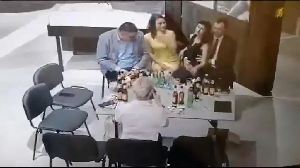 Libacja w Mauzoleum Martyrologii Wsi Polskich