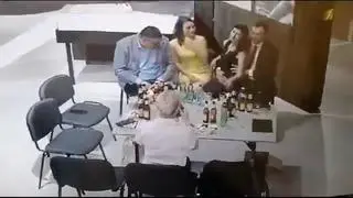 Libacja w Mauzoleum Martyrologii Wsi Polskich