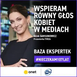 Wspieram równy głos kobiet w mediach