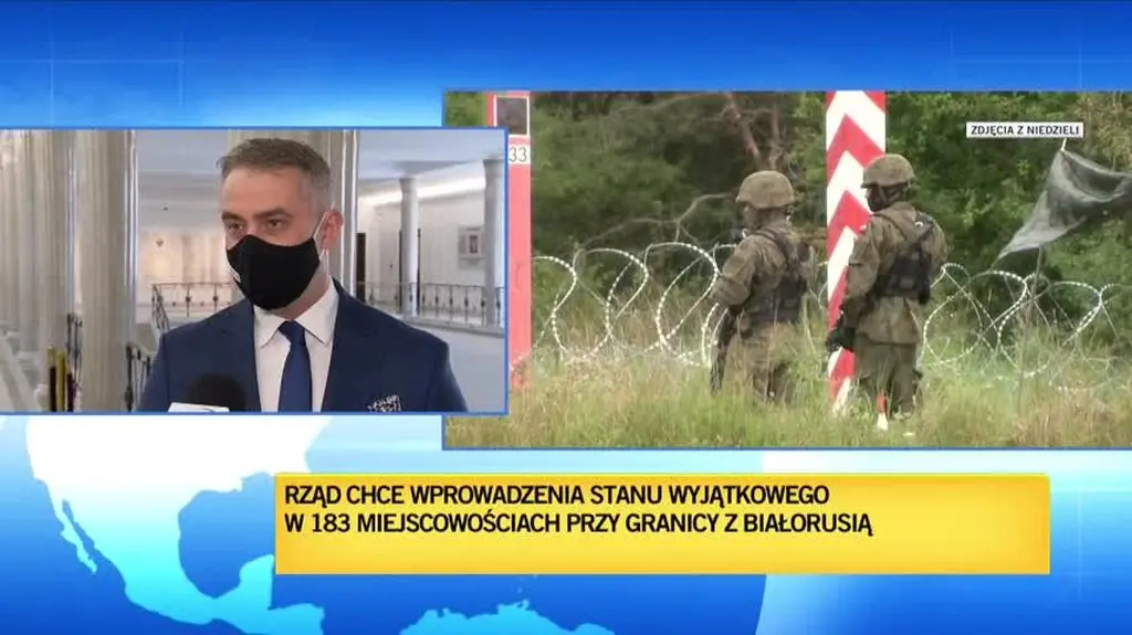 Gawkowski o stanie wyjątkowym