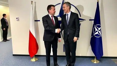 Mariusz Błaszczak o rozmowie z Jensem Stoltenbergiem szefem NATO