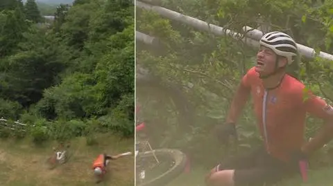 Olimpijska trasa go zaskoczyła, wylądował w szpitalu. "Deska była tam w trakcie treningu"