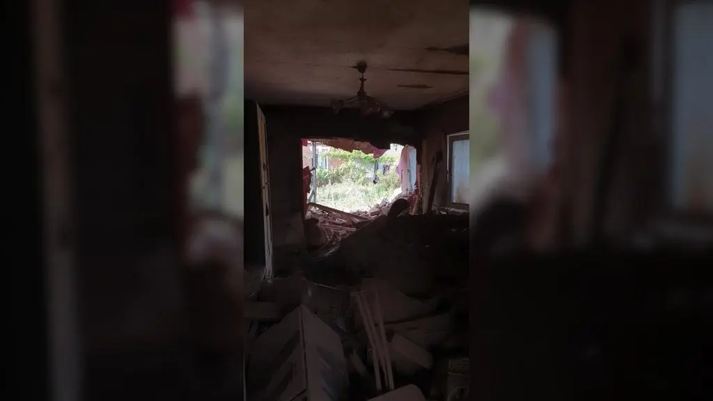 Zniszczenia w Iziumie  