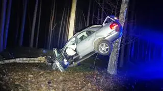 Kierowca był pijany