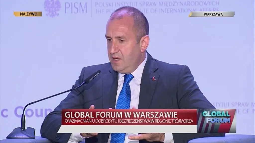 Prezydent Bułgarii o relacjach z Rosją