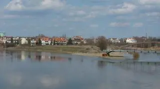 Most stał potem przy ujściu Cybiny
