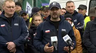 Kolejny dzień protestów rolników w Hrubieszowie 