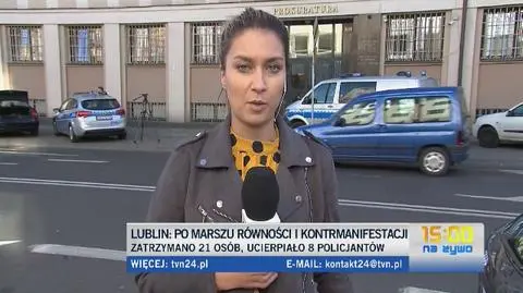 Zatrzymaniu podczas Marszu Równości w Lublinie z zarzutami
