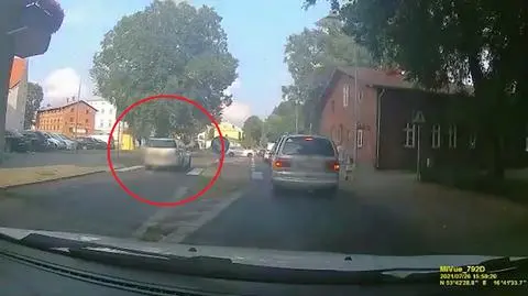 Niebezpieczne wyprzedzanie w Szczecinku