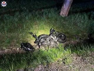 W wypadku zginął 20-letni motocyklista
