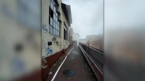 Pożar w dawnej siedzibie w Kielcach