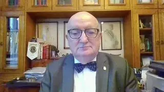 Profesor Andrzej Mania był gościem TVN24