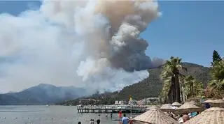 Pożar w Marmaris