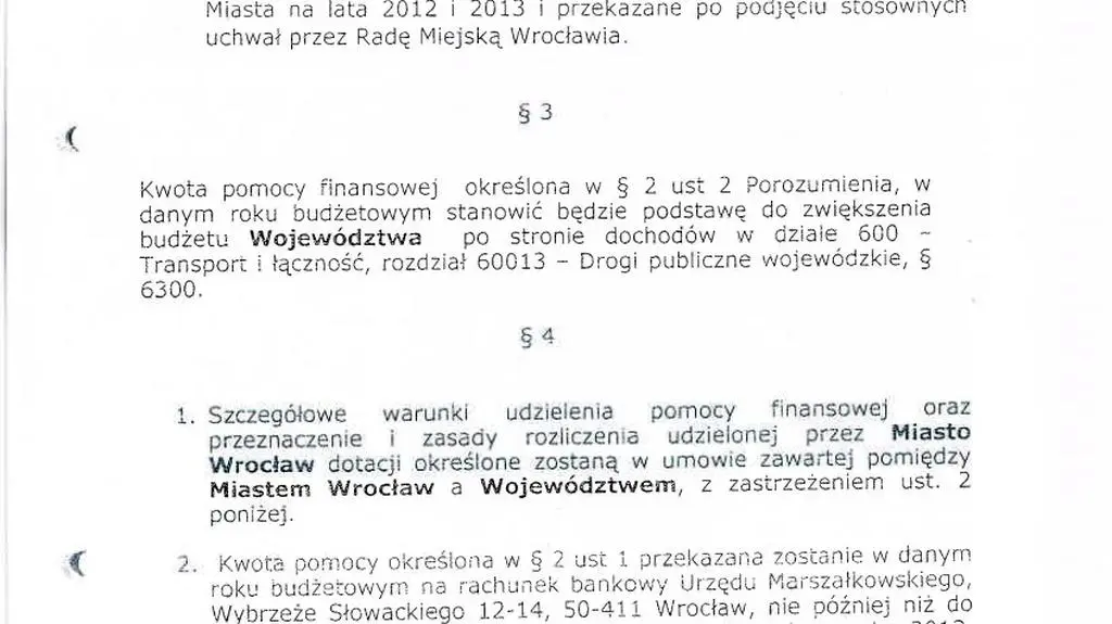 3 strona porozumienia