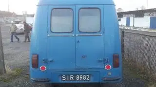 Nysę pomalowano na niebiesko