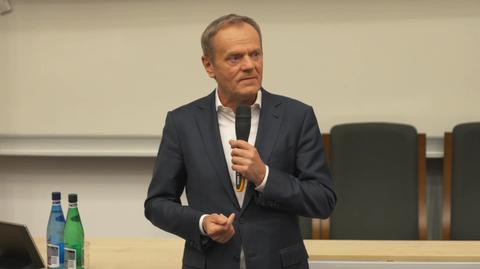 "Polska-Ukraina-Świat. Szanse i zagrożenia". Wykład Donalda Tuska