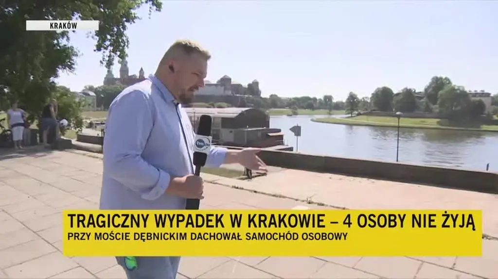 Do tragedii doszło w centrum Krakowa