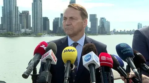 Radosław Sikorski w Nowym Jorku