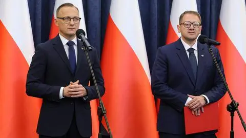 Rafał Leśkiewicz i Mateusz Kotecki