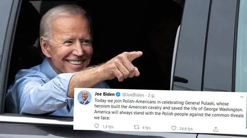 Biden: Ameryka zawsze będzie stała po stronie Polaków wobec wspólnych zagrożeń