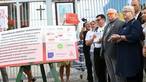 Wałęsa: przypilnujcie tych którzy niszczą Polskę