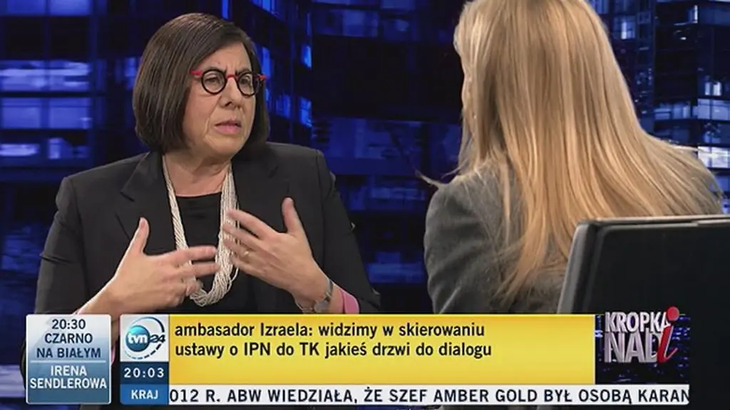 Ambasador Izraela: została mi przypisana rola diabła w spódnicy